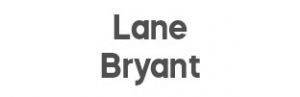 Lane Bryant logo in white background